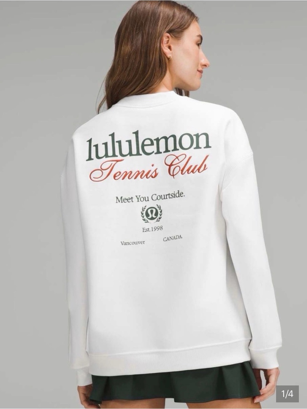 lululemon athletica Heavyweight Fleece Pullover Tennis Club